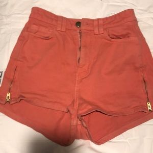 High waist shorts
